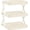 Beige, variant on Multi-Layer Dish & Prep Tray Storage Rack, Multifunctional Foldable Vertical Plate Racks for Cabinet, Vegetable Plate Display Rack Organizer Dish, Making Cooking Highly Efficient (Black)