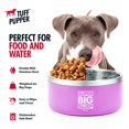 thumbnail image 3 of Dog Bowl Tuff Pupper de acero inoxidable aislante de alta resistencia, 3 of 8