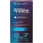 Women's Rogaine 5% Minoxidil Foam Once-a-day Hair Loss & Thinning Treatment, 4 Months Supply
