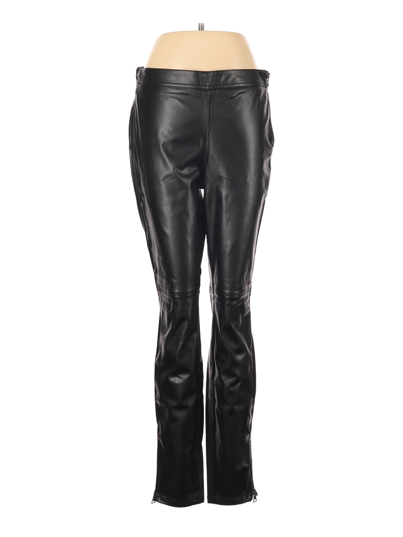 express faux leather pants