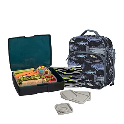 boys lunch bag with bottle holder