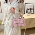 thumbnail image 3 of Bolso Mano para Mujer Hombro Con Lazo PU Pequeño Diseñador, 3 of 6