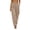 Khaki, variant on Womens Solid Draped Wide Leg Suit Pants High Waist Double Button Front Pleated Casual Office Long Trousers with Side Pockets