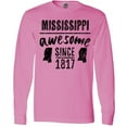 thumbnail image 3 of Inktastic Mississippi Awesome Since 1836 Long Sleeve T-Shirt, 3 of 5