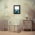 thumbnail image 4 of Urban Epiphany 11x14 Black Modern Framed Museum Art Print Titled - Aqua Abstract 2, 4 of 5