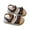 Brown, variant on Kureaily Girls' Sandals 2025 Spring/Summer Mid To Large Children's Bow Comfortable Flat Shoes For Women Versatile Breathable/ Size 21,1-1.5 Years(Beige)