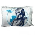 thumbnail image 6 of Yoda Kids 4-Piece Full Sheet Set, Microfiber, White, Star Wars, 6 of 9