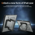 thumbnail image 4 of Allytechgroup iPad Pro 13 Inch 2024 Case, Rugged TPU PC Metal Kickstand Anti-Scratch Shockproof, 4 of 6
