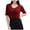 Wine-07, variant on Mittory Womens Summer Tops V Neck Short Sleeve Loose Basic Tee Shirts Casual Comfy Vacation Clothes