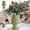 Green 4M3, variant on UsRHHA Christmas Ceramic Vase Red Boots Tree Shape, Multi Functional Desktop Flower Arrangement Vase for Home Holiday Decor, Christmas Decorations Gift