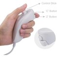 thumbnail image 2 of Télécommande Wii avec Wii Motion Plus à l'Intérieur / Manette Nunchuk Shock Wii / Compatible Nintendo Wii, Wii U (Blanc), 2 of 4