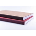 thumbnail image 4 of Clairefontaine Clothbound Notebook w/ elastic closure  - Ruled 96 sheets - 6 x 8 1/4 - Red, 4 of 7