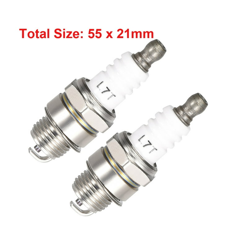 Uxcell L7T Spark Plug for 2 Stroke 33cc 43cc 47cc 49cc Lawn