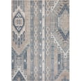 thumbnail image 1 of Unique Loom Tapis Ton sur Ton Portland 10' x 14' Rectangle Bleu Marine/tan, 1 of 1
