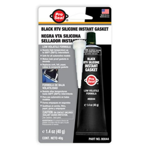 Super Glue Corp. N80044 Black RTV Silicone Instant Gasket Pack of 12
