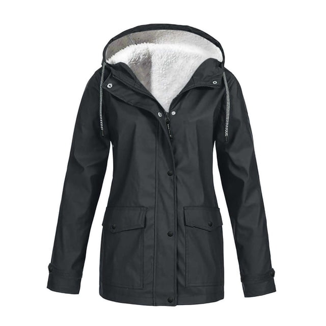 Chaqueta Rompevientos Sunnimix Gris XXXXL para Mujer