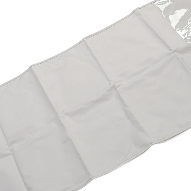 Housse de porte-vêtement transparente de 101,6 cm, housse anti