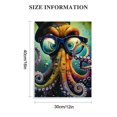 thumbnail image 2 of Acheng Octopus With A Colorful Eyeglasses Canvas Wall Art Paintings Art Artwork Painting gifts Ocean aesthetic Sea Posters Abstract Art Paintings for Bedroom Living Room Wall Decor 12x16 in, 2 of 5