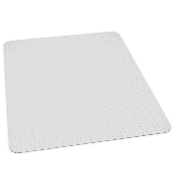 ES Robbins 48 Inch x 72 Inch Everlife Carpet Chair Mat for 3/4 Inch Carpet