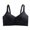 Black, variant on Bras for Women Women's Bra Women's Non-Steel Lace Stitching Comfortable And Breathable Gathered Adjustable Bra Underwear Black 36