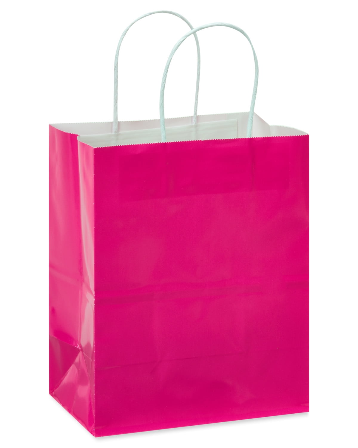 American Greetings 10" Medium Gift Bags, Rainbow Solids (12-Count)