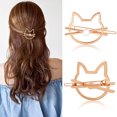 thumbnail image 2 of Barrette à Cheveux Épingle à Cheveux Mode Pince à Cheveux Accessoires de Coiffure pour Femmes, 2 of 7