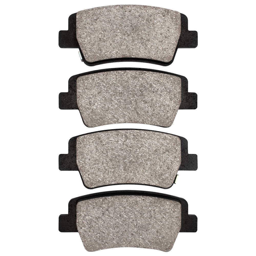 Dynamic Friction Company 1551-2395-00 DFC 5000 Advanced Brake Pads - Ceramic - OE Equivalent
