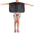thumbnail image 2 of Robe de Coiffure Tablier Imperméable Enfants Adultes Cape de Coupe de Cheveux, 2 of 3