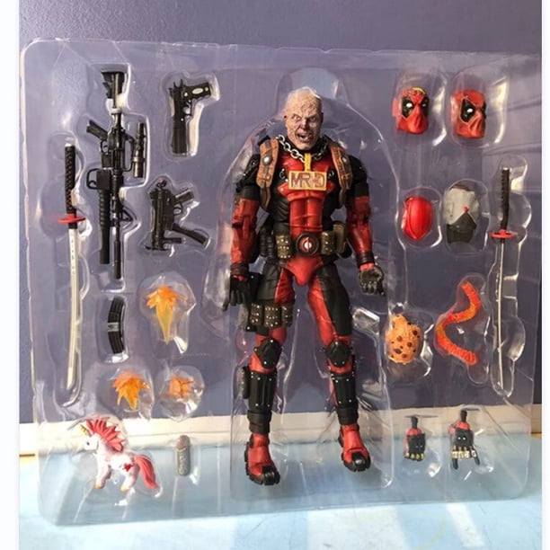 Figura de acción de Disney-Marvel ATIONS End Avengers, figura de Deadpool, colección de juguetes Wade, figura modelo Figma, juguetes de regalo para niños zhangyuxiang unisex