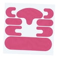 thumbnail image 2 of Parches faciales para músculos, portátiles, multifuncionales, con adhesión estable para levantar músculos. Rosa roja, 2 of 9