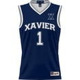thumbnail image 2 of Youth GameDay Greats #1 Navy Xavier Musketeers Lightweight Basketball Jersey, 2 of 4
