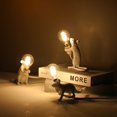 thumbnail image 5 of ER Lámpara de mesa con forma de ratón, camas de luz de escritorio creativas de resina brillar Electrónica, 5 of 5
