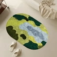 thumbnail image 6 of Bath Mat, Shaggy Rug, Soft Absorbent Non-Slip Carpet for Bathroom, Shower, Bedroom, Dorm, 6 of 6