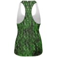 thumbnail image 2 of Halloween Wood Elf Scale Mail Armor Costume All Over Womens Work Out Tank Top Multi X-LG, 2 of 2