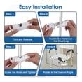 thumbnail image 4 of Support de Pomme de Douche pour Chaise de Douche, Support de Douche à Main Compatible avec Siège de Bain, Banc de Transfert, Tabouret de Bain, Commode de Douche, 4 of 7