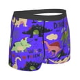 thumbnail image 3 of Kll Cute Dinosaurs Men'S Cotton Boxer Briefs Underwear-Medium, 3 of 9