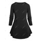 thumbnail image 2 of Camiseta Swing Talla Extra Estampado Rosa Rosegal  Mangas largas de talla grande, 2 of 5