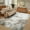 Beige, variant on GlowSol Runner Rug 2'x6' Modern Abstract Washable Rugs for Laundry Room Indoor Soft Non Slip Low Pile Bedroom Rug, Beige