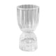 thumbnail image 2 of Candelabro Pequeño Navideño de Copa de Vino | Portavelas Cónico de Vidrio Grueso Transparente con Orificio de 3,8 Cm | Elegante Adorno de Escritorio para Mesa de Comedor, Repisa de Chimenea, Decoraci, 2 of 6