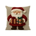 thumbnail image 3 of Under $5 Christmas Throw Pillow Covers 18x18" Christmas Pillow Cover Holiday Decoration Christmas Gifts, 3 of 7
