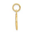 thumbnail image 2 of 10k Claddagh CHARM in 10k Yellow Gold, 2 of 3