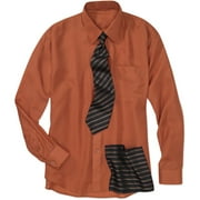 Big Men's Shirt, Tie and Handkerchief Box Set, Size 2 XL