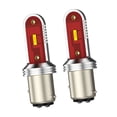 thumbnail image 3 of Riwesomey 2 uds 30W LED 1156/1157 bombillas LED luces de señal de coche 12/24V 1200Lm lámpara de freno 1860 Chip 6500K T20/T25 accesorio de iluminación Bombillas para automóviles luz roja Tipo 2 Riwesomey VI000921-06, 3 of 6