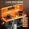 thumbnail image 3 of STAWAY 8-Inch Benchtop Drill Press - Precision 5-Speed Adjustable 750-3200 RPM, LED Light, 45° Tilting Table for Woodworking & Metalworking, 3 of 6