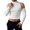 White, variant on PIOMLL Graphic Tees for Men High Neck Off Shoulder Long Sleeved White Fall Tops XL