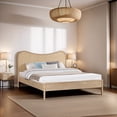 thumbnail image 2 of Meridian Furniture Windsor Solid Wood And Natural Cane Full Bed, 2 of 12