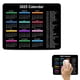 thumbnail image 2 of Gaming Mouse Pad Dapesuom 2025 Calendario Mouse Pad Pc Mouse Pad con Bordes Cosidos Mouse Inalámbrico Mouse Pad Impermeable con Base de Goma Antideslizante Mouse Pad Ergonómica Mouse Pad Grande, 2 of 9