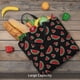 thumbnail image 5 of Fotbe Watermelon Bolsa Tote con Estampado para Mujer, Bolsos con Cremallera, Bolsa de Hombro Casual de Gran Capacidad con Bolsillos Internos, 5 of 7