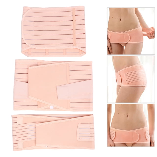 Ceinture Post-Partum avec Sangles de Soutien Réglables pour la Récupération de la Grossesse, Enveloppe Abdominale pour Soulager l'Inconfort, Guérison Rapide, Ceinture Post-Césarienne