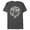 Charcoal Heather, variant on Men's Nintendo Zelda Link Wingcrest Spray Paint Graphic Tee Charcoal Heather Medium